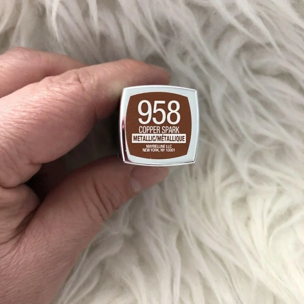 MAYBELLINE ColorSensational Metallic Lipstick 958 Copper Spark